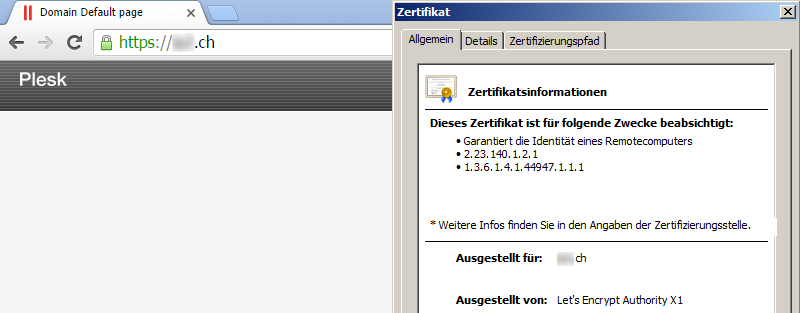 Lets Encrypt anything gratis SSL Zertifikat
